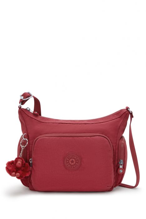 Kipling GABB S Küçük Boy Omuz Çantası 22x31x14.5 cm Funky Red