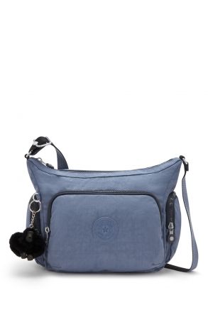 Kipling GABB S Küçük Boy Omuz Çantası 22x31x14.5 cm Blue Lover