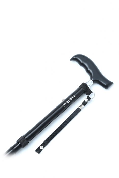 GB809B Kifidis Katlanır Baston Siyah / Black