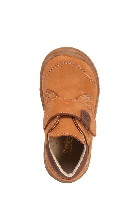 GT02 Kifidis-Kids İlk Adım Unisex Çocuk Nubuk Deri Ayakkabı 21-25 Ket Nubuk