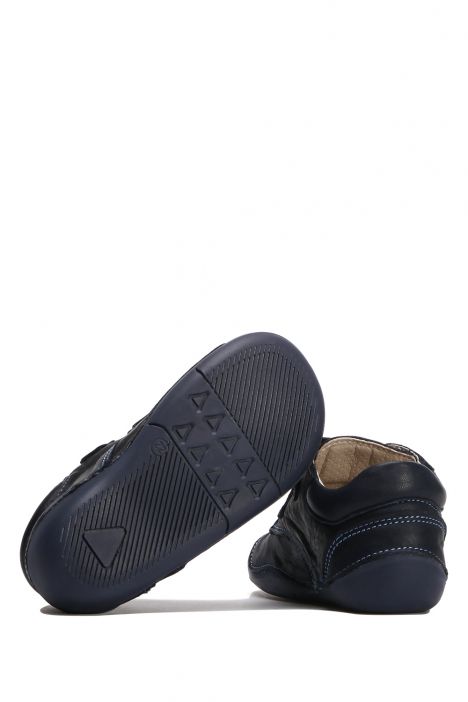 GT33 Kifidis-Paplus Unisex Bebek Ayakkabısı 19-22 Lacivert Deri