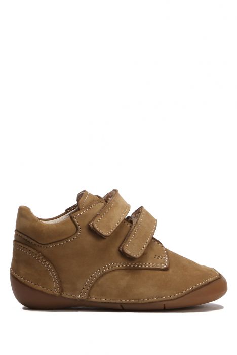 GT33 Kifidis-Paplus Unisex Bebek Ayakkabısı 19-22 Toprak Nubuk