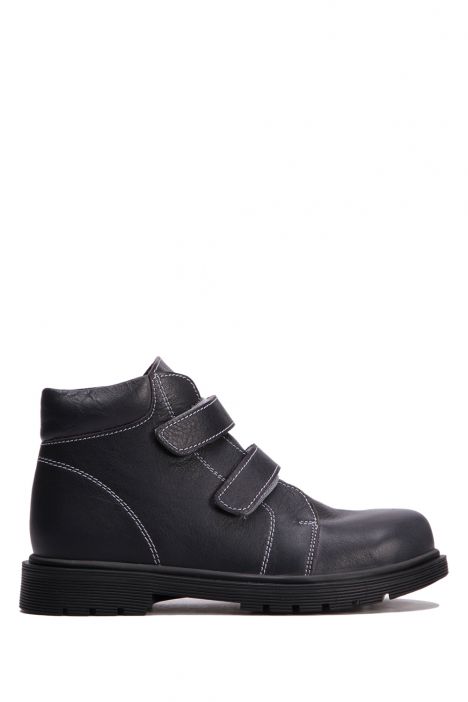 GV13 Kifidis-Kids Unisex Çocuk Bot 31-36 Jeans Deri