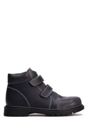 GV13 Kifidis-Kids Unisex Çocuk Bot 31-36 Jeans Deri