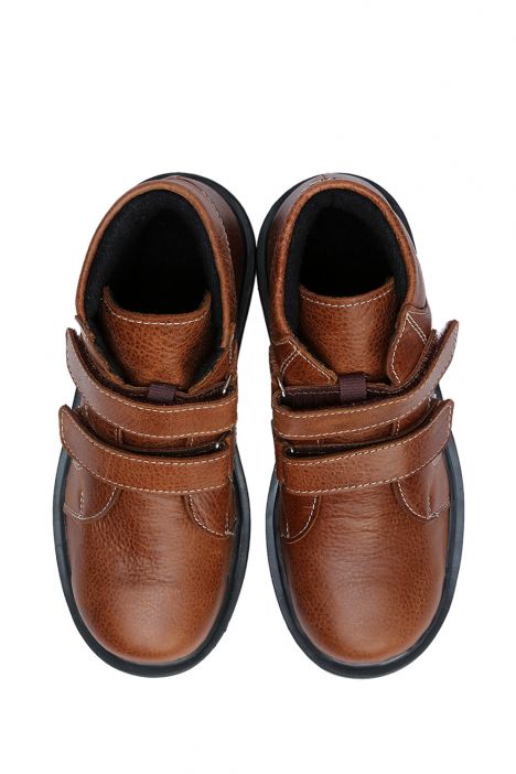 GV13 Kifidis-Kids Unisex Çocuk Bot 31-36 Kahve Crazy
