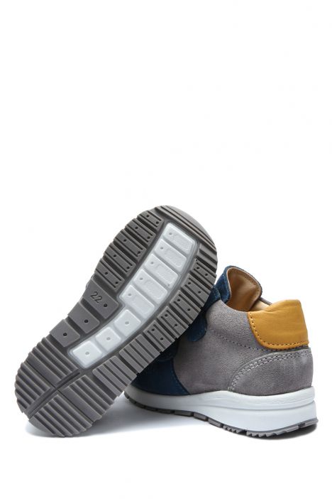 GV23038 Kifidis Paplus Unisex Çocuk Süet Deri Ayakkabı 22-30 Kot Süet