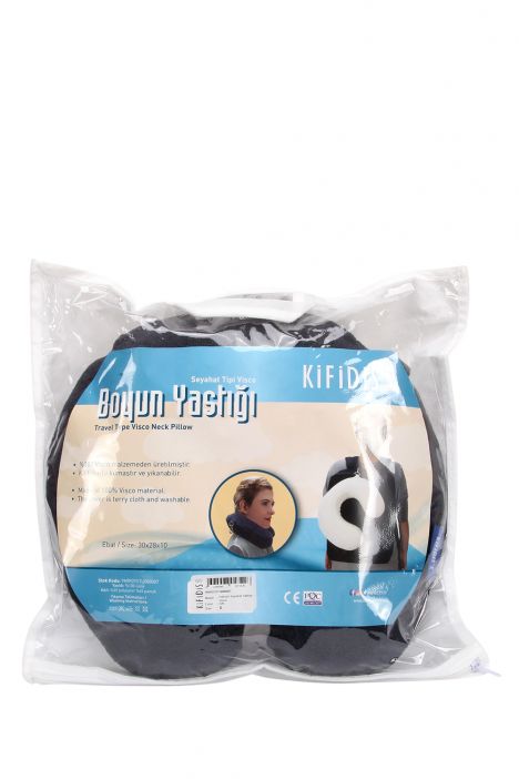 Kifidis Hafızalı- Visco Seyahat Yastığı GRI