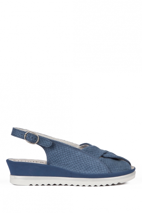 Hanna 12 Ac-Kifidis Kadın Sandalet 35-41 Blue Scale