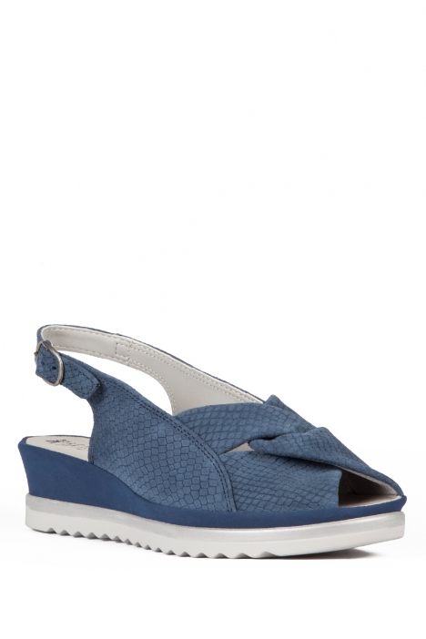 Hanna 12 Ac-Kifidis Kadın Sandalet 35-41 Blue Scale