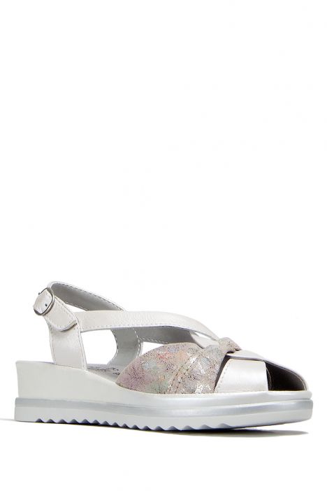 Hanna 17 Ac-Kifidis Kadın Sandalet 35-41 Beyaz / White