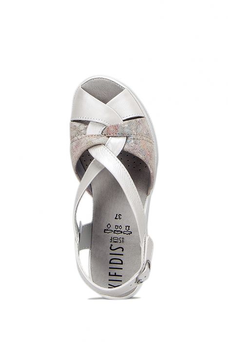 Hanna 17 Ac-Kifidis Kadın Sandalet 35-41 Beyaz / White