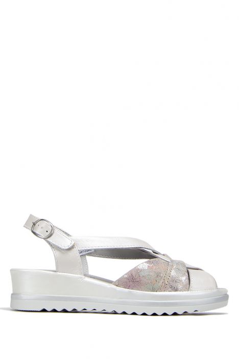 Hanna 17 Ac-Kifidis Kadın Sandalet 35-41 Beyaz / White