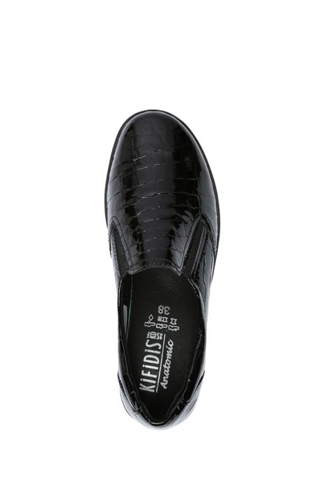 Hellica 02 Ac-Kifidis Memory Kadın Ayakkabı 35-41 Siyah Kroko/Black Croco 918