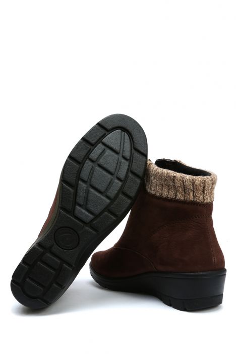 Hellica 10 Ac-Kifidis Anatomik Kadın Bot 35-41 Kahverengi/Brown 4024/Malha