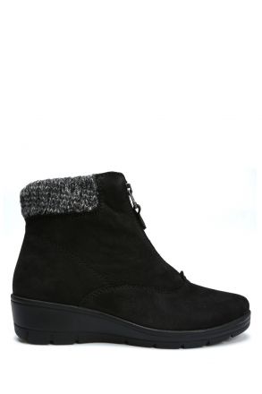 Hellica 10 Ac-Kifidis Anatomik Kadın Bot 35-41 Siyah/Black 4028/Malha