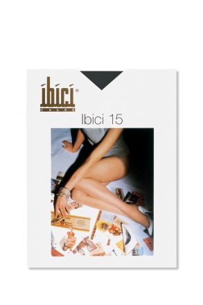 İbici 15 Den. Görünmez Külotlu Çorap GRIGIO BLU