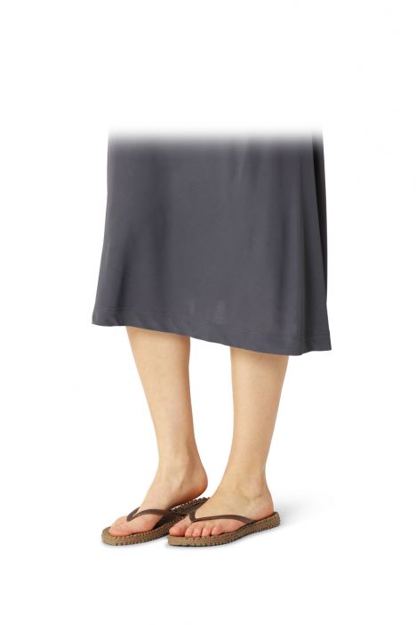 Ilse Jacobsen Cheerful01 Simli Parmak Arası Terlik 36-41 Kahverengi/Mocca