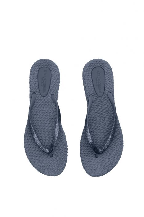 Ilse Jacobsen Cheerful01 Simli Parmak Arası Terlik 36-41 Lacivert/Indigo