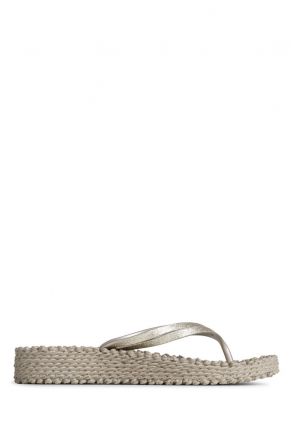 Ilse Jacobsen Cheerful13 Platformlu Parmak Arası Terlik 36-41 Bej/Atmosphere