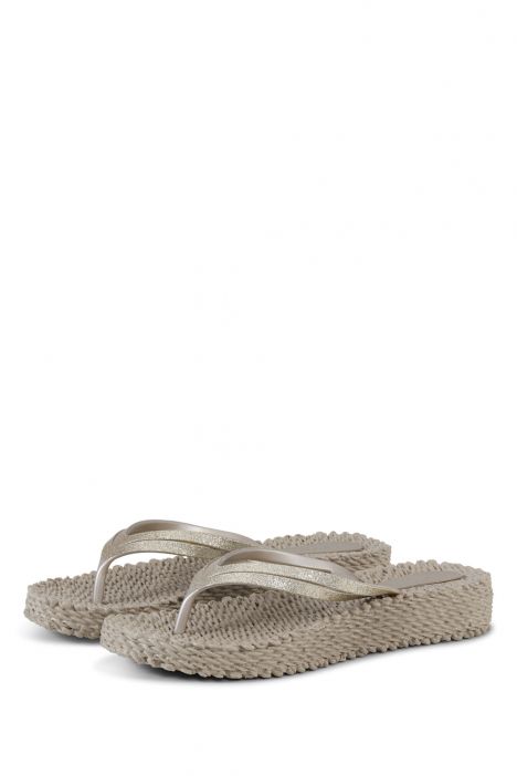 Ilse Jacobsen Cheerful13 Platformlu Parmak Arası Terlik 36-41 Bej/Atmosphere