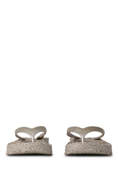 Ilse Jacobsen Cheerful13 Platformlu Parmak Arası Terlik 36-41 Bej/Atmosphere