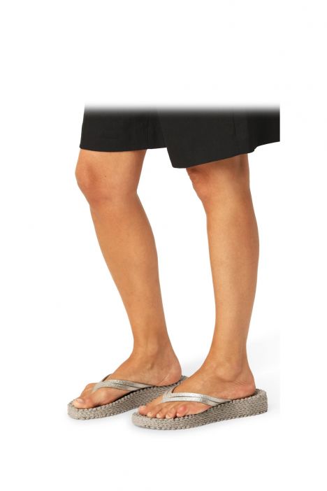 Ilse Jacobsen Cheerful13 Platformlu Parmak Arası Terlik 36-41 Bej/Atmosphere