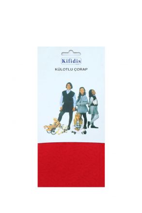 Julıet Çocuk Külotlu Çorap Kırmızı / Rosso