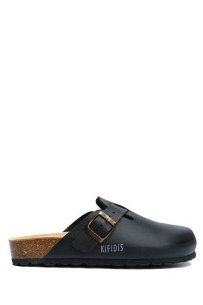 K00863SK Kifidis Soft Step Kadın Sabo Mantar Terlik 36-41 Siyah/Nero