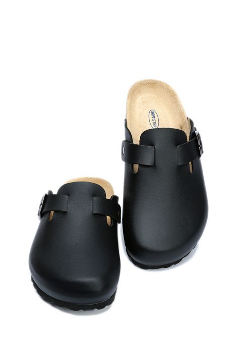 K00863SK Kifidis Soft Step Kadın Sabo Mantar Terlik 36-41 Siyah/Nero
