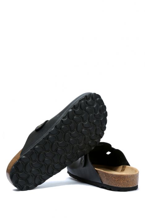 K00863SK Kifidis Soft Step Kadın Sabo Mantar Terlik 36-41 Siyah/Nero