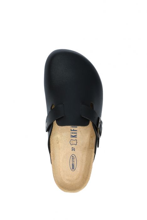 K00863SK Kifidis Soft Step Kadın Sabo Mantar Terlik 36-41 Siyah/Nero