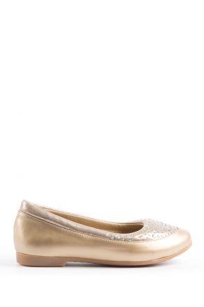 K03F Kifidis Kids Gloss Çocuk Babet 32-36 DORE