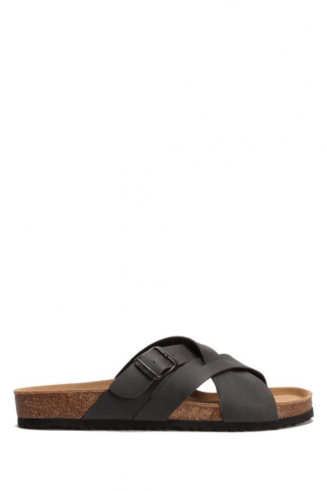 K0762SE Kifidis Soft Step Erkek Mantar Terlik 41-46 Antrasit - 018