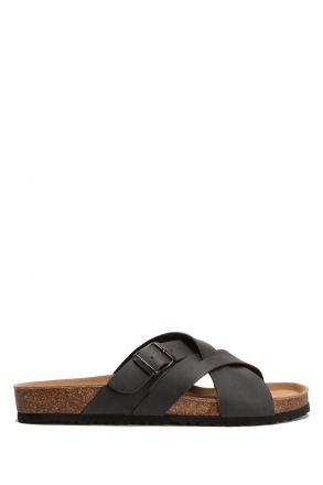 K0762SE Kifidis Soft Step Erkek Mantar Terlik 41-46 Antrasit - 018