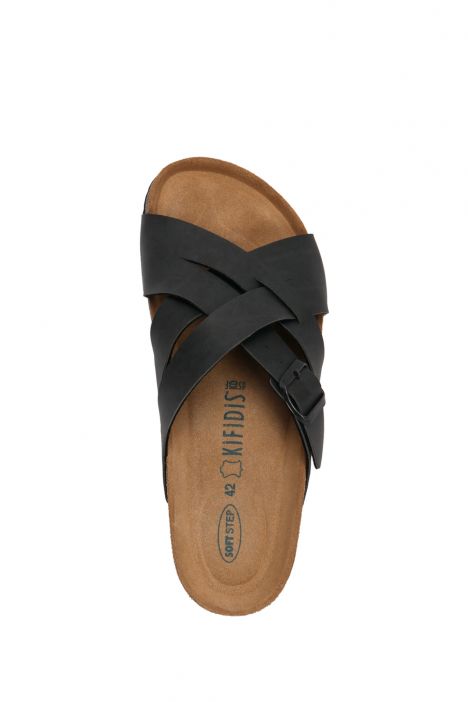 K0762SE Kifidis Soft Step Erkek Mantar Terlik 41-46 Antrasit - 018