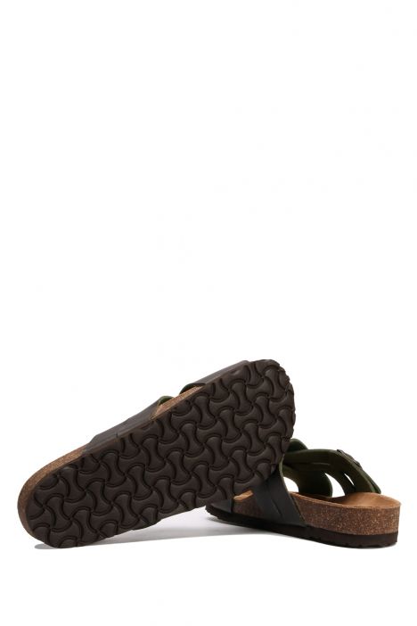 K0762SE Kifidis Soft Step Erkek Mantar Terlik 41-46 Koyu Kahve - 015
