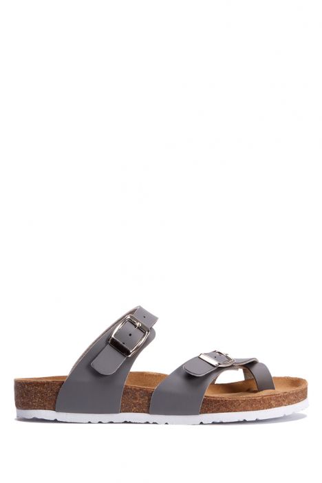 K10261SK Kifidis Soft Step Kadın Mantar Terlik 36-41 Gri - 004