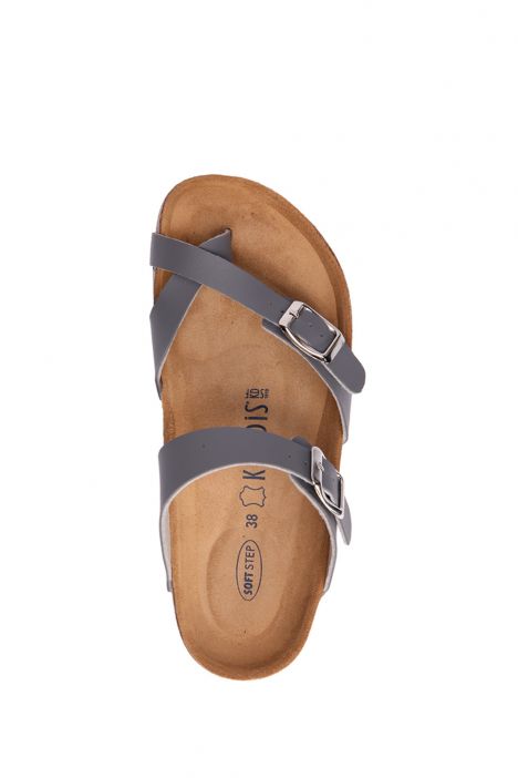 K10261SK Kifidis Soft Step Kadın Mantar Terlik 36-41 Gri - 004