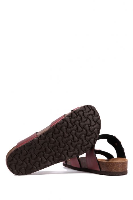 K10261SK Kifidis Soft Step Kadın Mantar Terlik 36-41 Bordo - 021