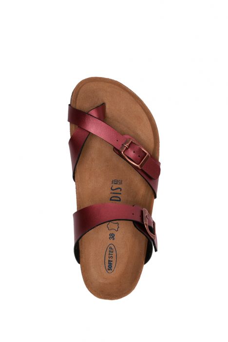 K10261SK Kifidis Soft Step Kadın Mantar Terlik 36-41 Bordo - 021