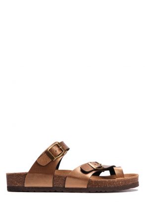K10261SK Kifidis Soft Step Kadın Mantar Terlik 36-41 Bronz - 020