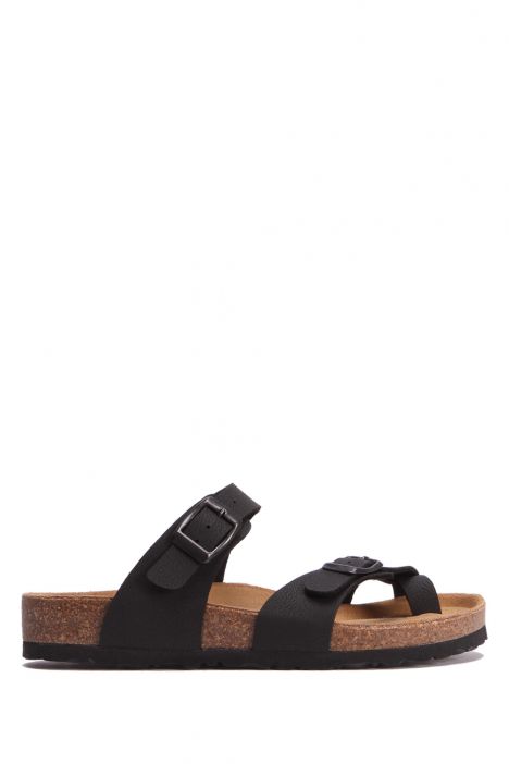 K10261SK Kifidis Soft Step Kadın Mantar Terlik 36-41 Mat Siyah - 006