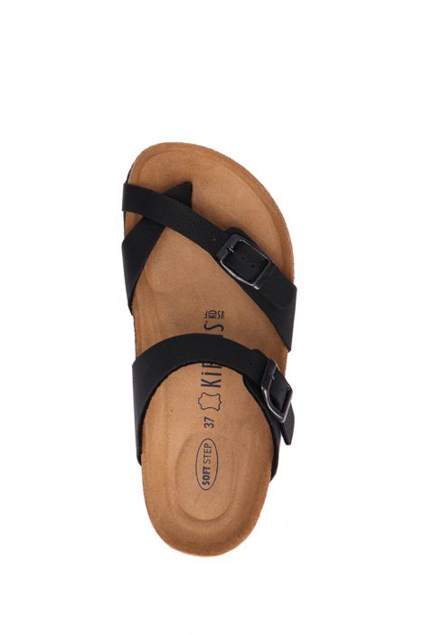 K10261SK Kifidis Soft Step Kadın Mantar Terlik 36-41 Mat Siyah - 006
