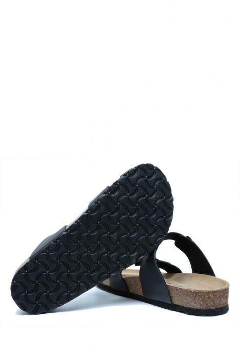 K10261SK Kifidis Soft Step Kadın Mantar Terlik 36-41 Siyah - 001
