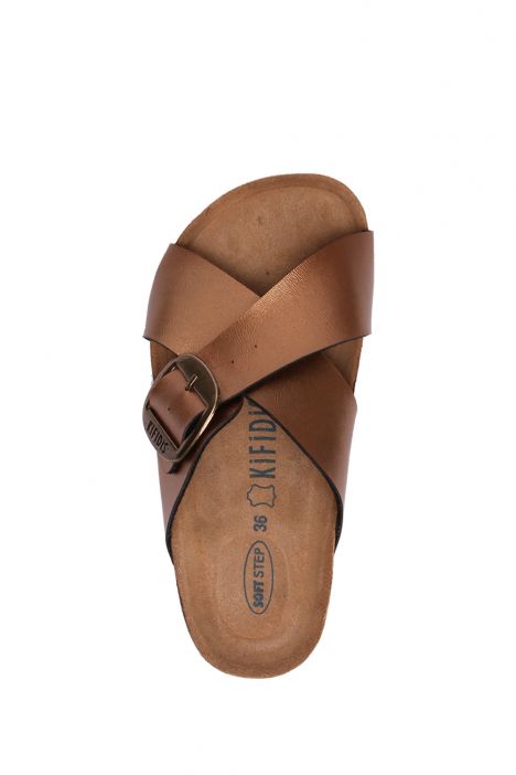 K10265SK Kifidis Kadın Mantar Terlik 36-41 Bronz - 020