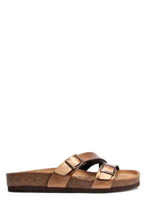 K10266SK Kifidis Soft Step Kadın Mantar Terlik 36-41 Bronz - 020