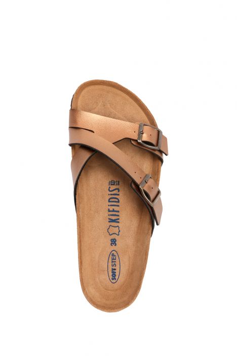 K10266SK Kifidis Soft Step Kadın Mantar Terlik 36-41 Bronz - 020