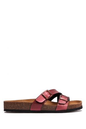 K10266SK Kifidis Soft Step Kadın Mantar Terlik 36-41 Koyu Bordo - 022