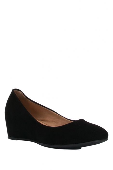 K106 Begonvil Kadın Anatomik Ayakkabı 36-40 Siyah Süet / Black Suede
