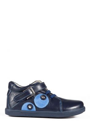 K121 Kifidis-Kids Erkek Çocuk Ayakkabı 25-30 Lacivert / Navy